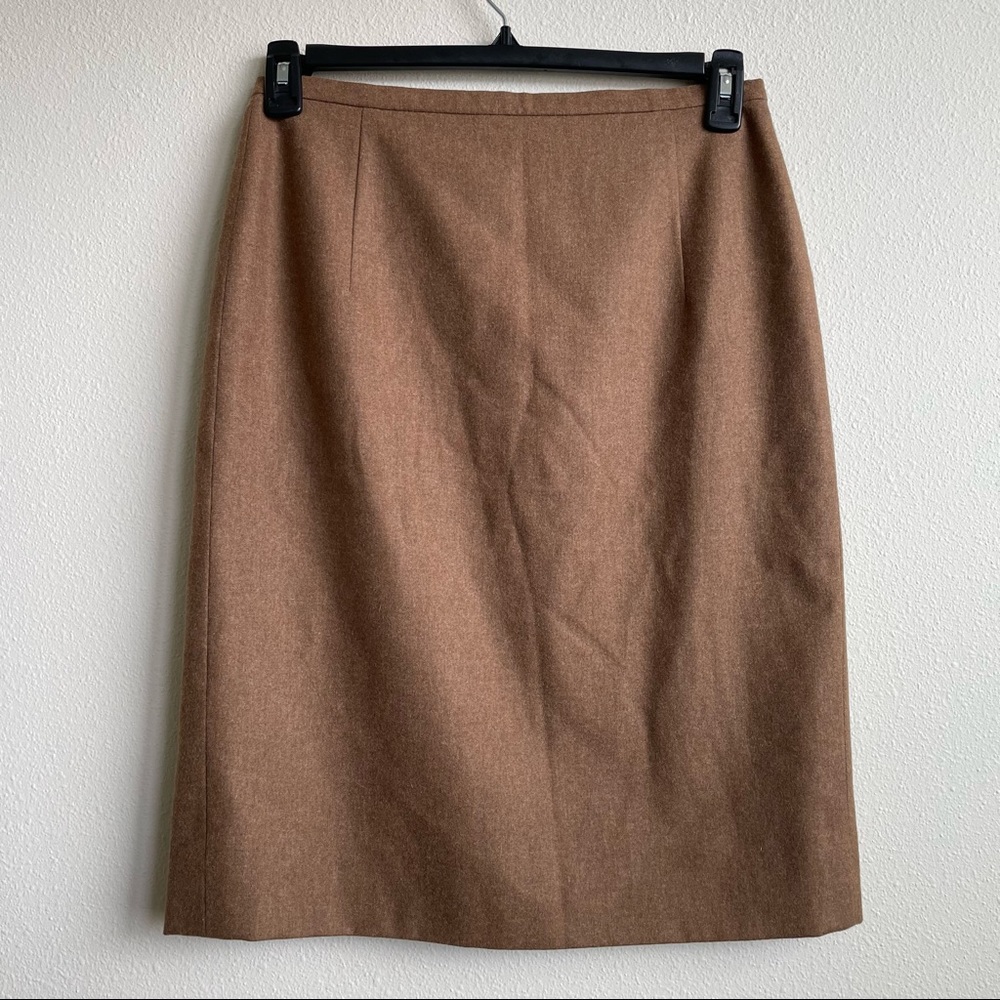 Luciano Barbera Cashmere Wool Blend Skirt